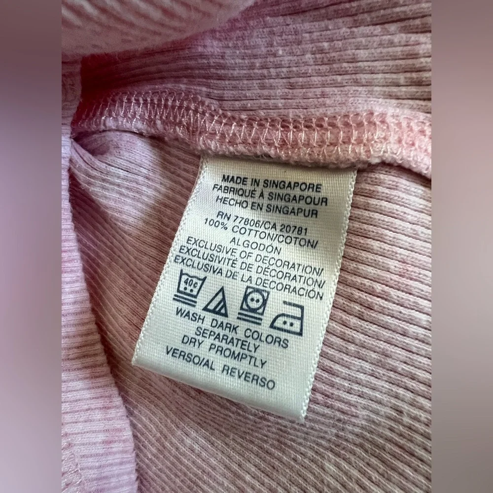 Tommy Hilfiger Pink Turtleneck Sweater – Size Small - Picture 6 of 7